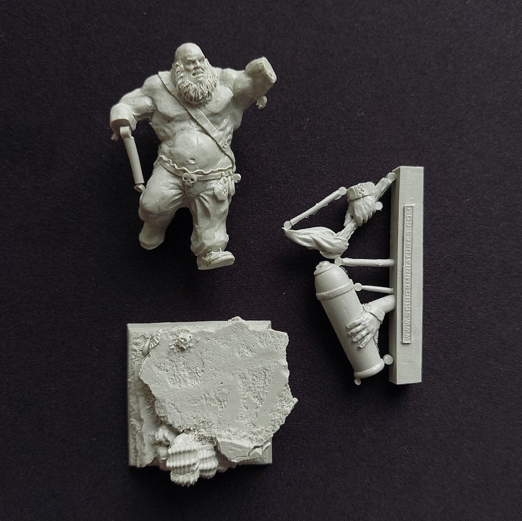 Ogre Gunner Scibor Miniatures Leadbelcher Ogor Mawtribes, Hobby en Vrije tijd, Wargaming, Ophalen of Verzenden, Nieuw, Overige soorten