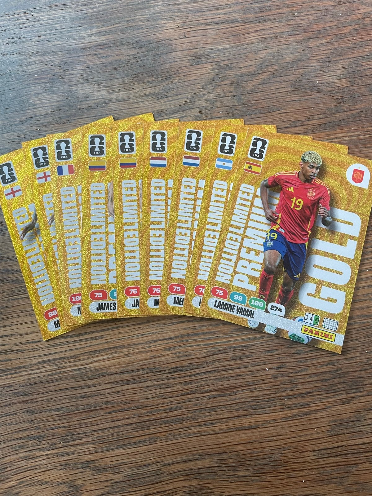 Panini World Cup 2026 Limited Edition, Ophalen of Verzenden, Zo goed als nieuw, Overige sporten, Spelerskaart