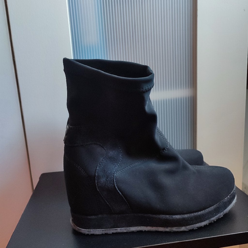 Ruco Line Zwarte Enkellaarzen Suede Maat 38, Kleding | Dames, Ruco Line, Zwart, Lage of Enkellaarzen, Ophalen of Verzenden