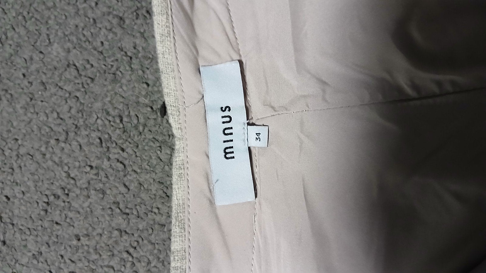 Minus wollen pantalon maat 34, Kleding | Dames, Minus, Ophalen of Verzenden, Zo goed als nieuw, Maat 34 (XS) of kleiner