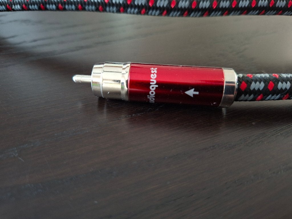 Audioquest Colorado rca, Ophalen of Verzenden, Gebruikt, Minder dan 2 meter, Interlink-kabel