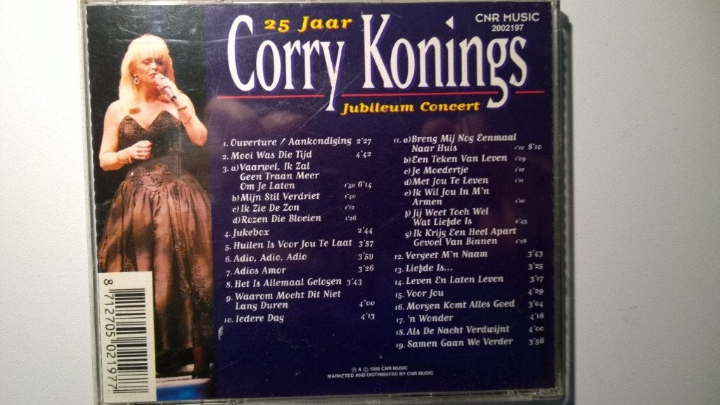 Corry Konings - Live In Ahoy 25 Jaar, Ophalen of Verzenden, Zo goed als nieuw, Pop