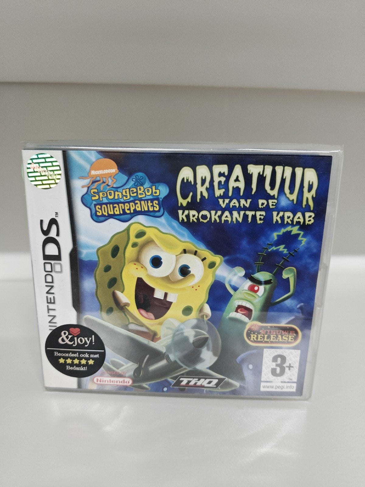 SpongeBob SquarePants Creatuur van de Krokante Krab DS, Avontuur en Actie, THQ, 1 speler, Onbekend