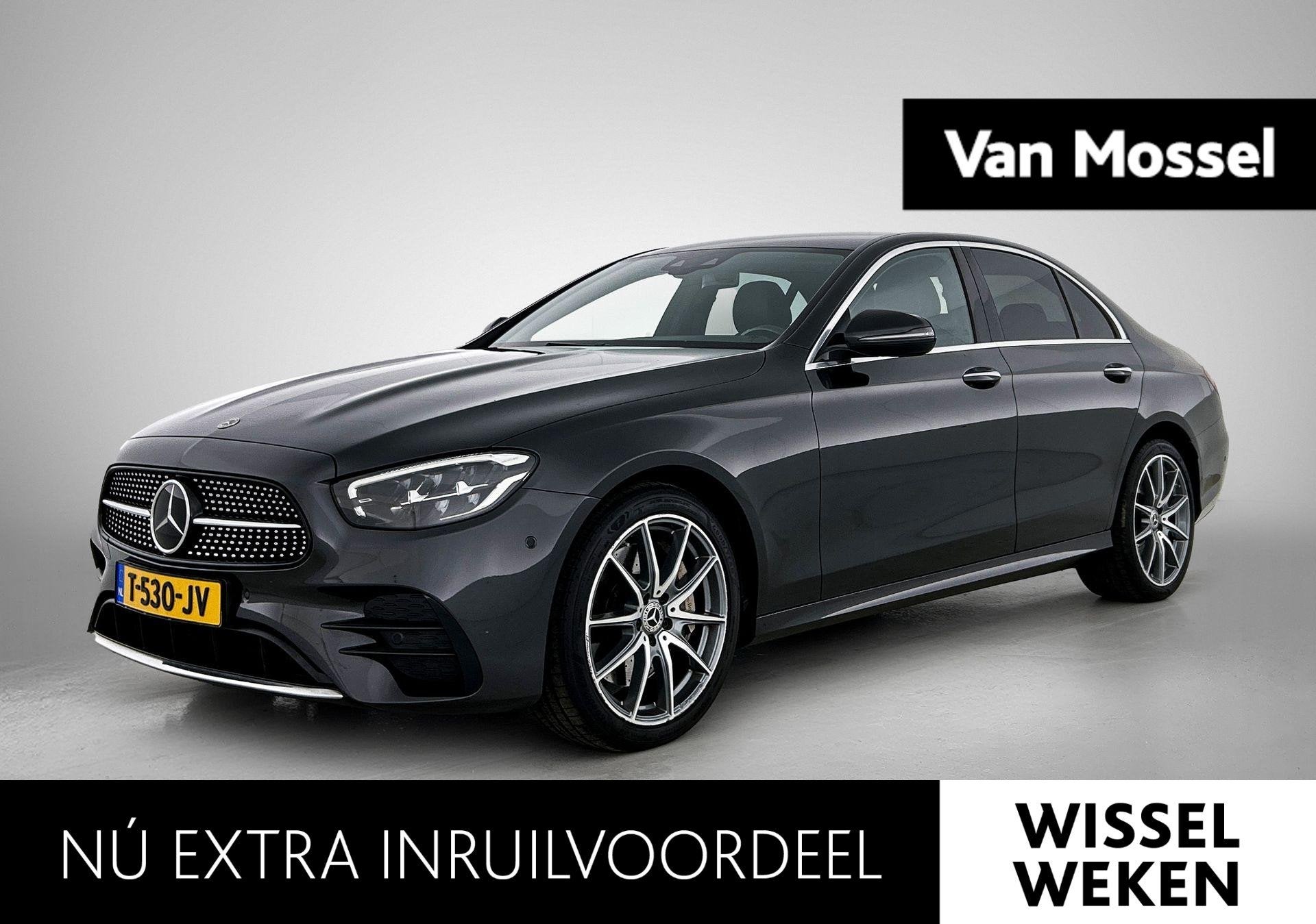 Mercedes-Benz E-klasse 300 e Business Solution AMG | APPLE C, Auto's, Automaat, 12 maanden, Gebruikt, 4 cilinders