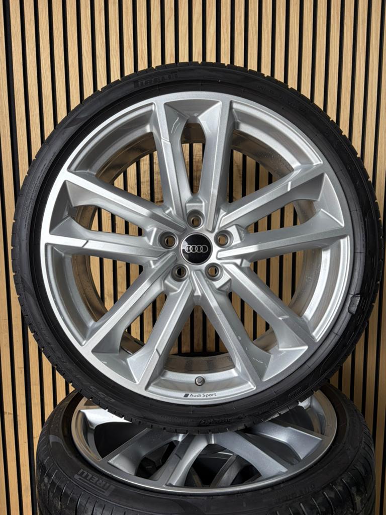 Originele 21” Audi Sport A6 S6 C8 C9 Zomerbanden Zomerset, Auto-onderdelen, Banden en Velgen, Audi, Gebruikt, 255 mm, .