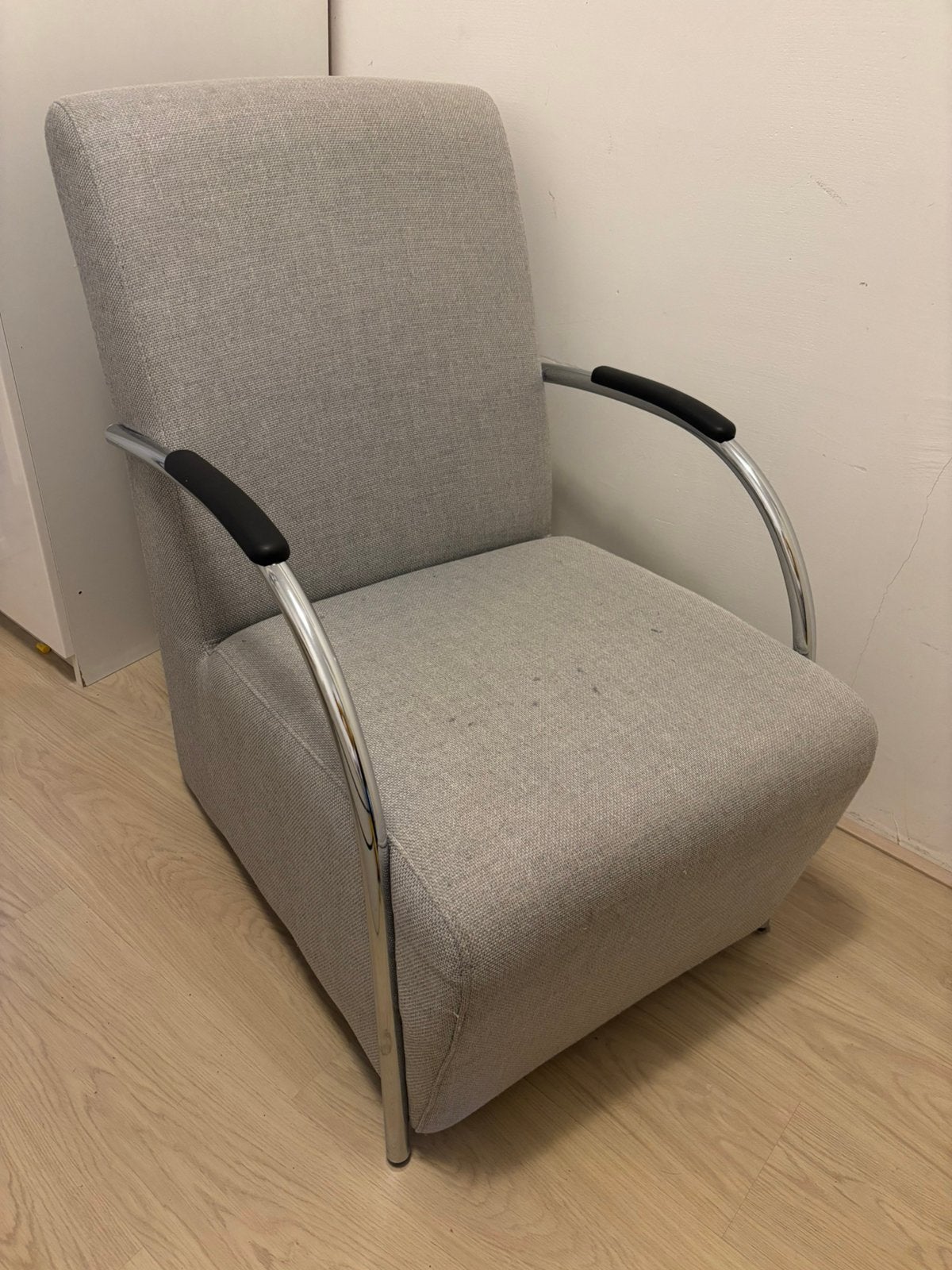 Stijlvolle fauteuil, Huis en Inrichting, Ophalen, Zo goed als nieuw, 50 tot 75 cm, Schilderij