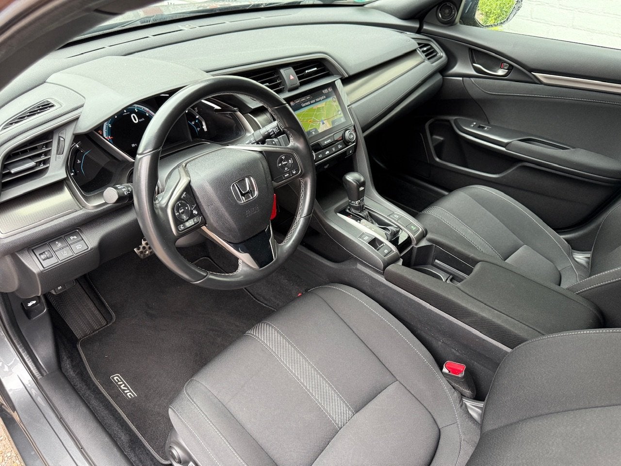 Honda Civic 1.0 i-VTEC 129pk CVT 5D Elegance/ Adaptieve crui, Auto's, Dealer onderhouden, Stof, Gebruikt, 129 pk