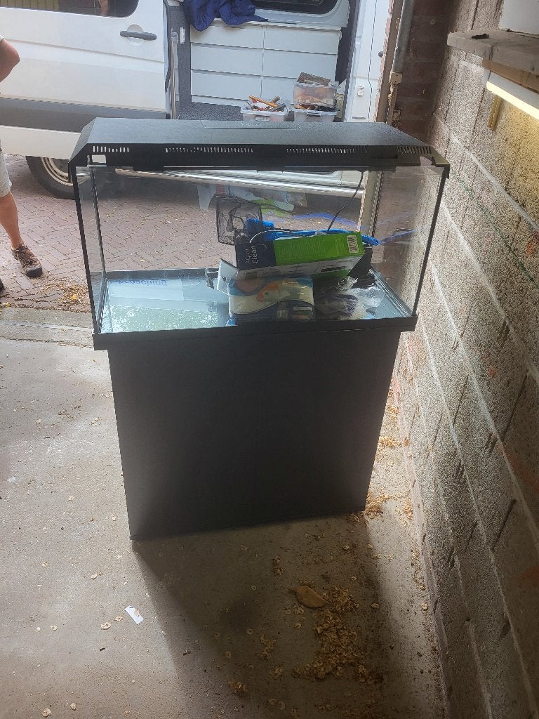 compleet juwel 80x40x40cm aquarium te koop, Ophalen, Inclusief deksel, Gebruikt, Leeg aquarium