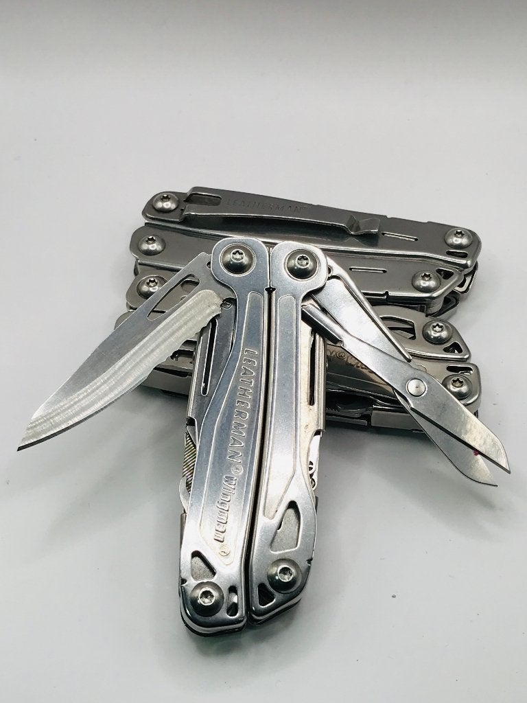 Leatherman WINGMAN 14 Tools Multitool Survival Nice USED, Caravans en Kamperen, Kampeergereedschap, Gebruikt, Maarten@MrMultitool.com