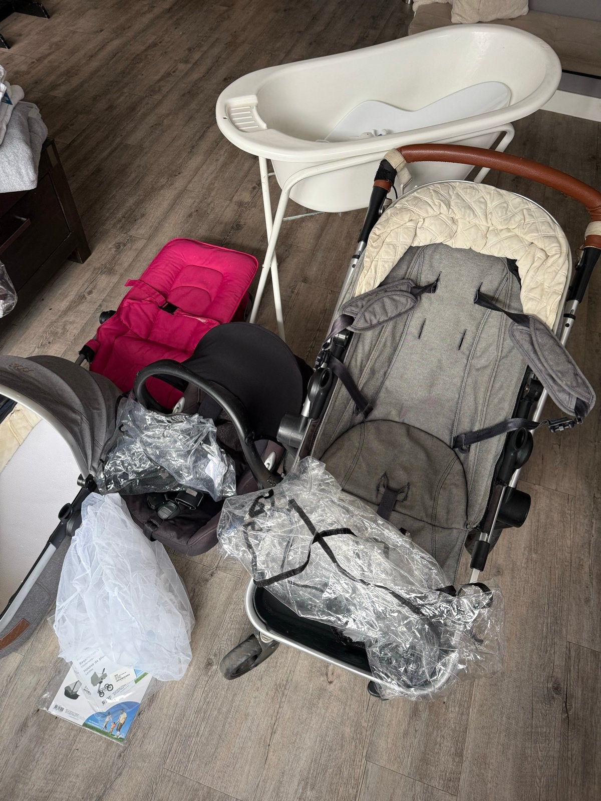 Complete babyuitzet: kinderwagen, box, commode en meer, Ophalen, Gebruikt, Combiwagen, Overige merken