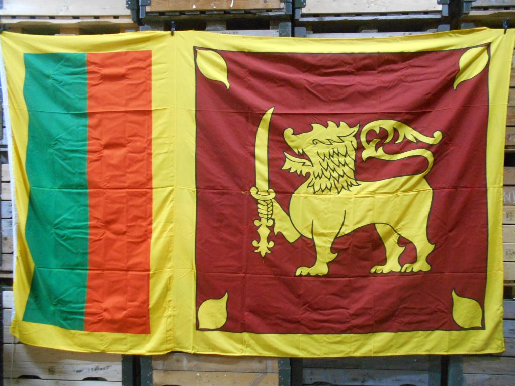 Scheepsvlag Shipmate vlag Srilanka Ca 200x300 cm, Diversen, Vlaggen en Wimpels, Ophalen of Verzenden, Zo goed als nieuw
