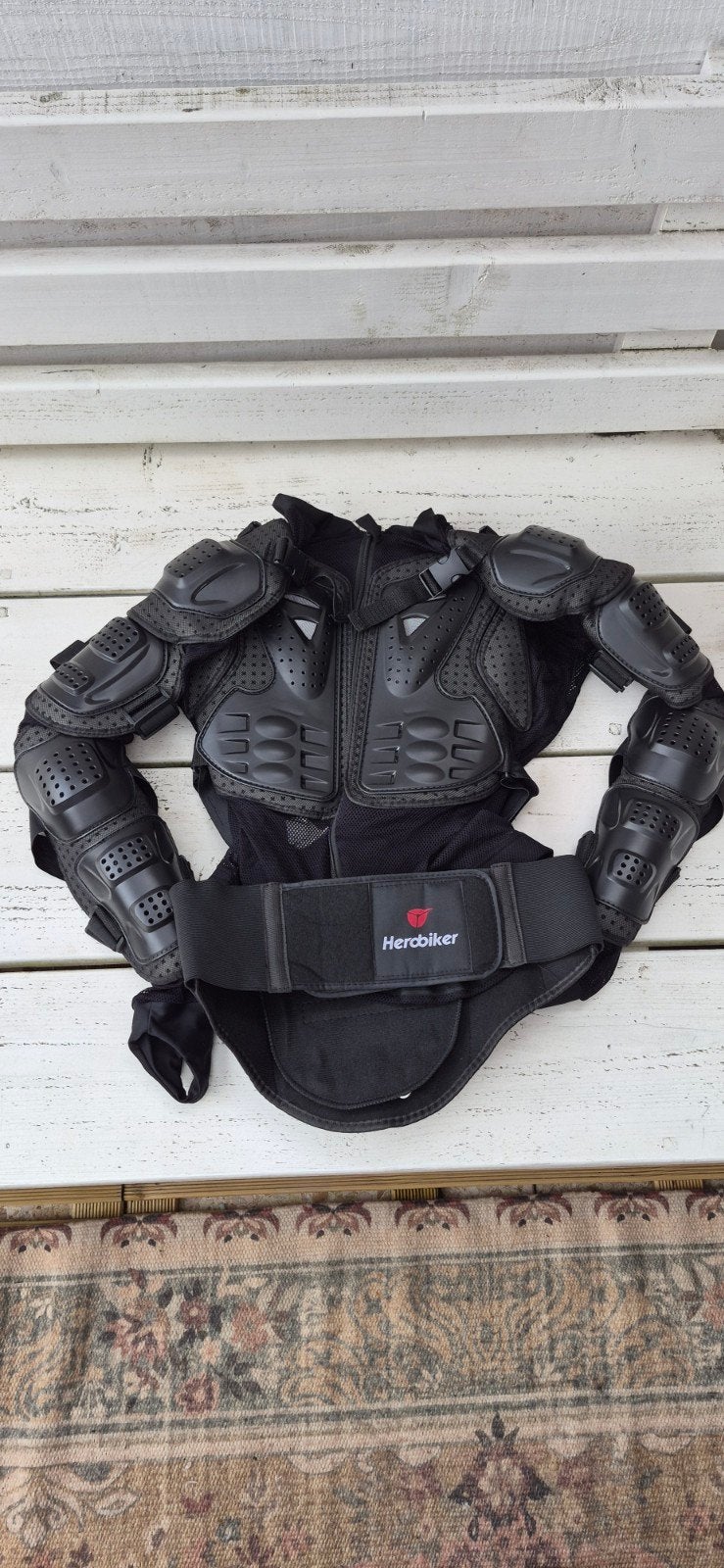Body Armor Motor - Volledig Verstelbaar & Ademend, Motoren, Ophalen of Verzenden, Tweedehands, Dames