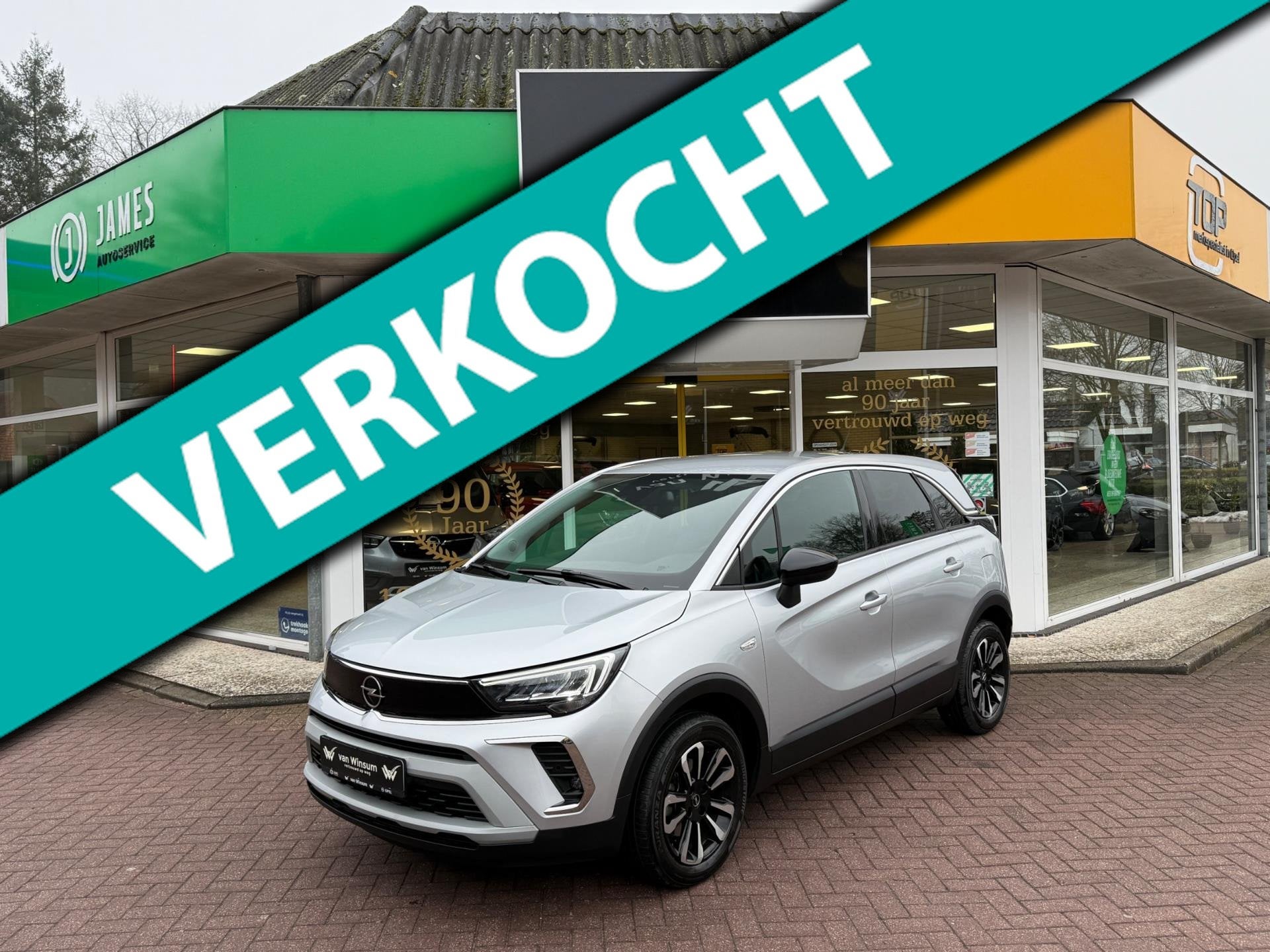 Opel CROSSLAND 1.2 Turbo Elegance | Navi | Park Pilot | Came, Auto's, Opel, 12 maanden, Gebruikt, 1199 cc, Bedrijf
