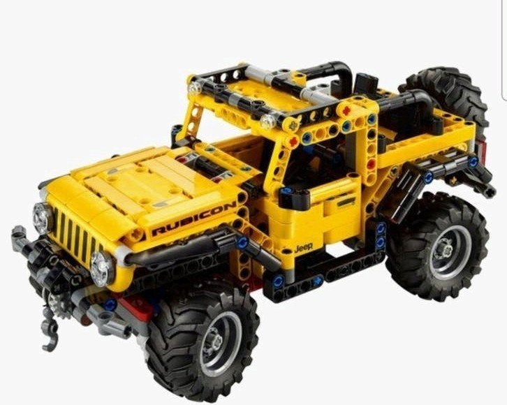 lego technic jeep 42122, Ophalen, Zo goed als nieuw, Overige schalen, Auto offroad