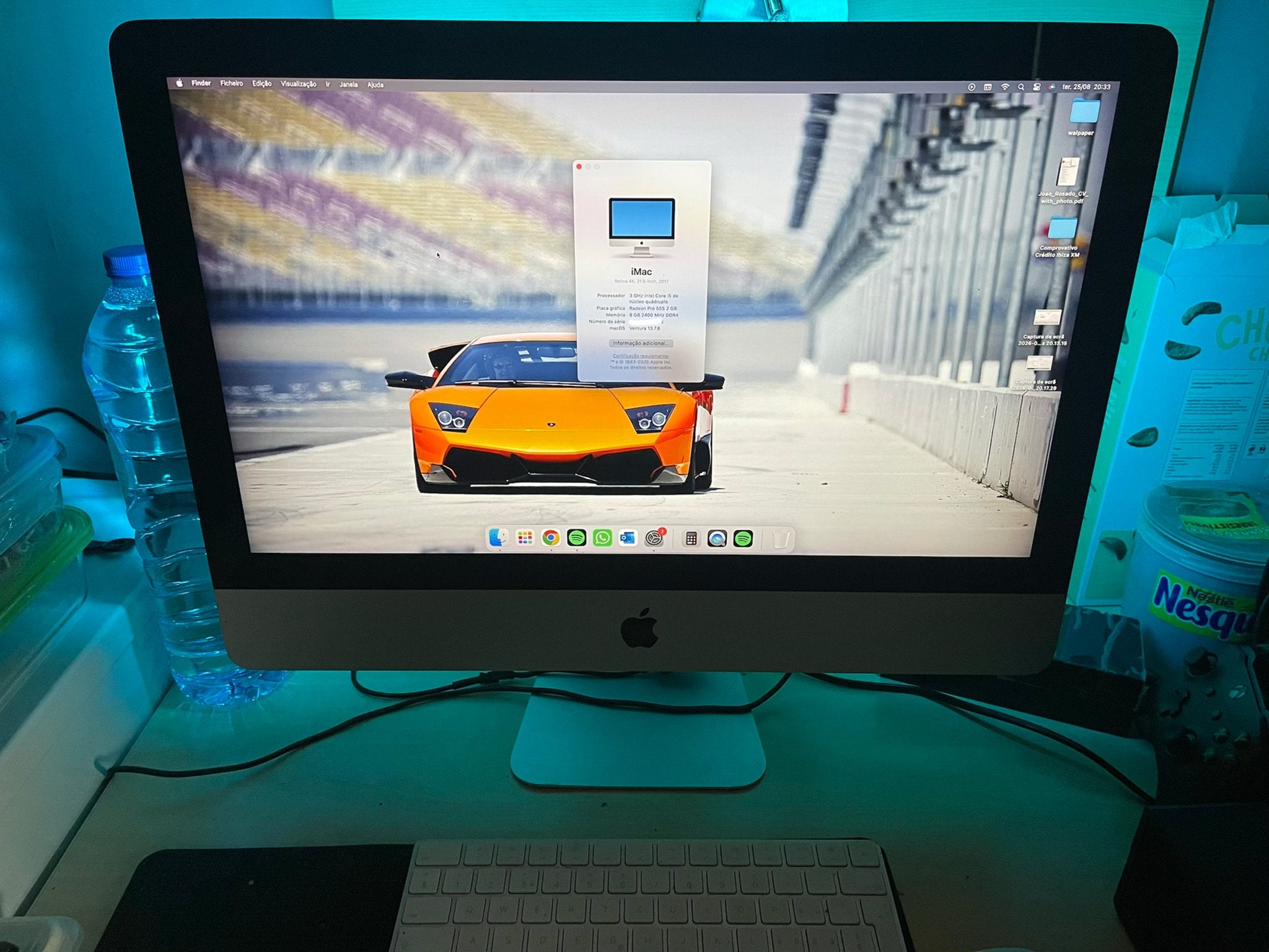 iMac Retina 21.5” 4K (2017) - Intel Core i5, 8GB RAM, Ophalen, Gebruikt, 8 GB, IMac