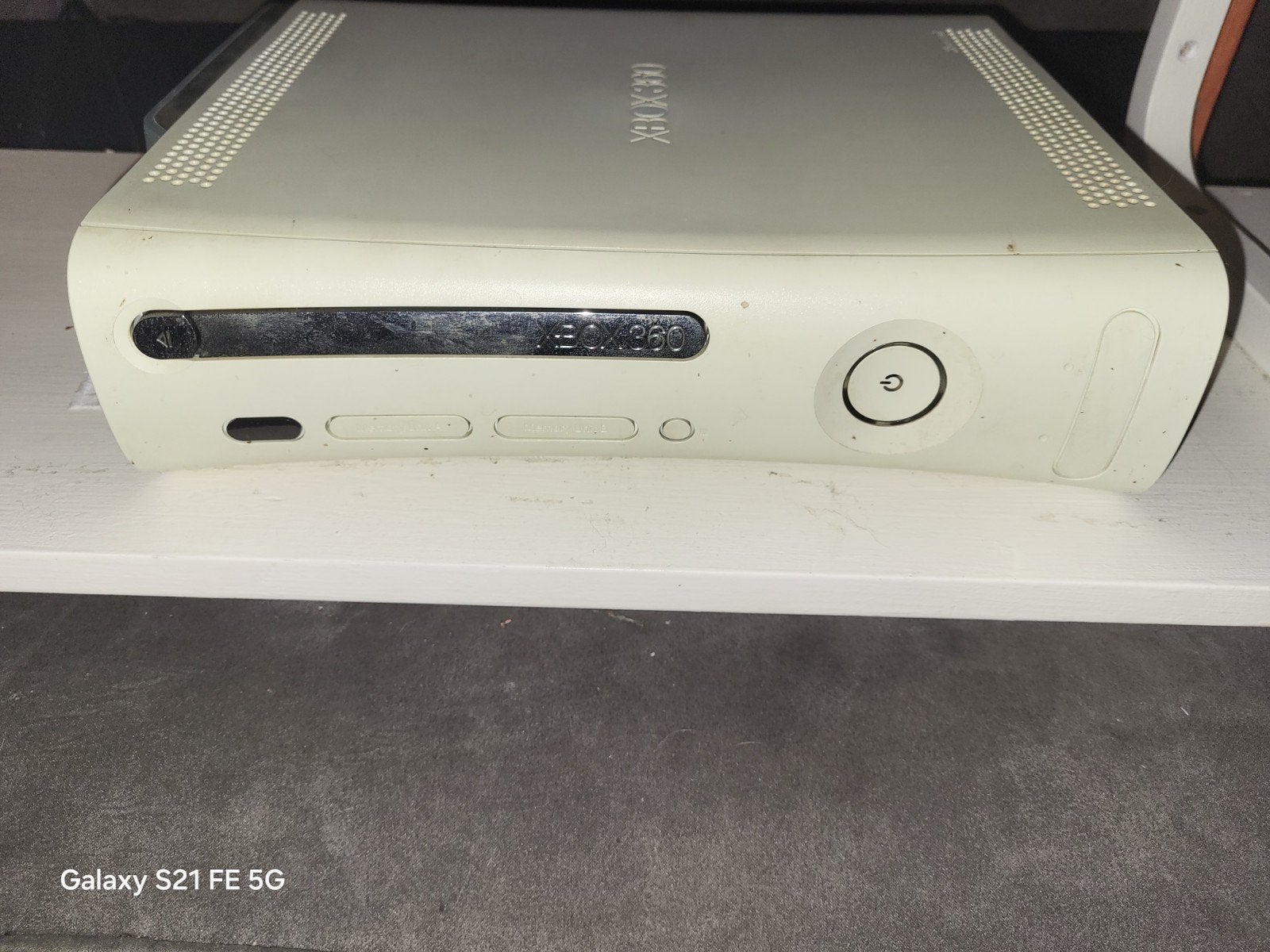 Xbox 360 Wit – 120GB – 2 Voedingen – TV-aansluitingen – Zond, Ophalen, Gebruikt, 360 Pro of Premium, Zonder controller