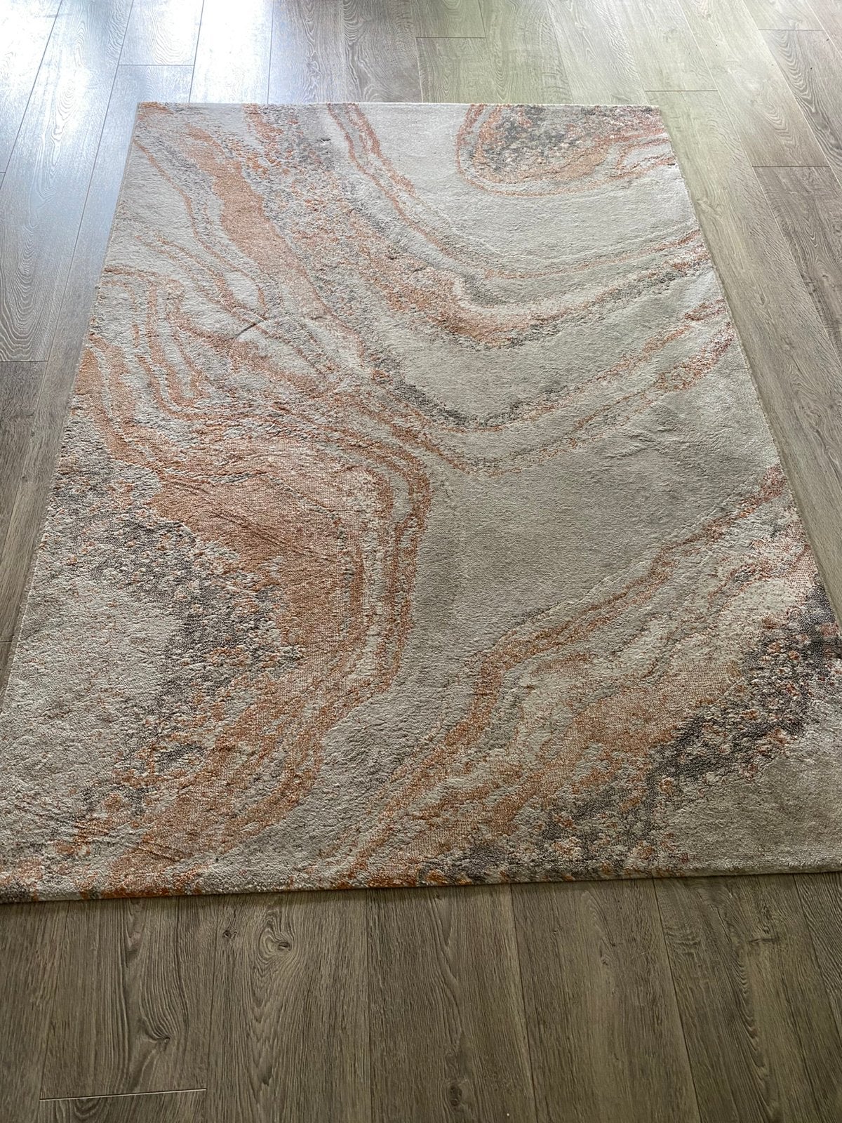 Vloerkleed Zuiver beige, terra en grijs., Huis en Inrichting, Ophalen, 150 tot 200 cm, 200 cm of meer, Zo goed als nieuw