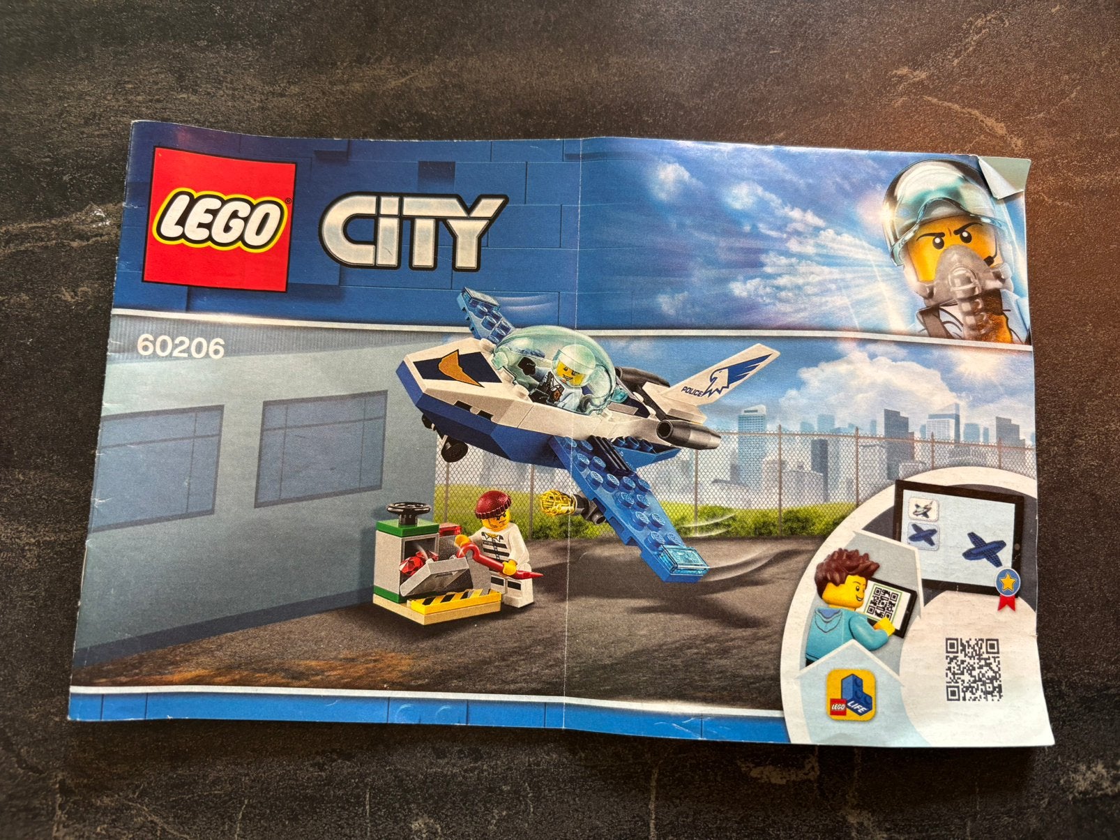 LEGO City vliegtuig 60206, Ophalen of Verzenden, Zo goed als nieuw