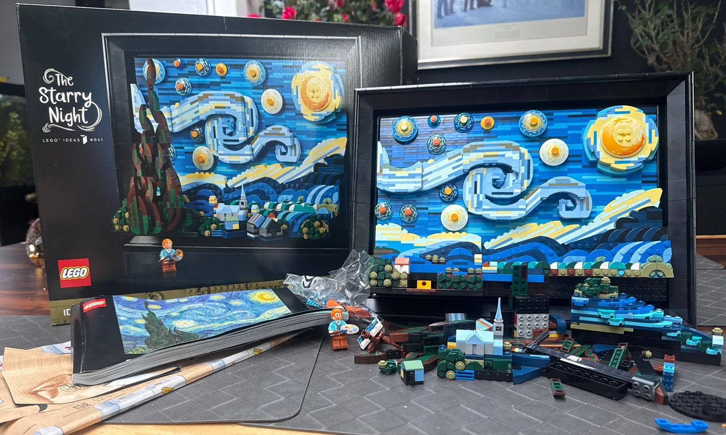 LEGO Ideas 21333 De Sterrennacht van Vincent van Gogh, Ophalen of Verzenden, Zo goed als nieuw, Overige merken