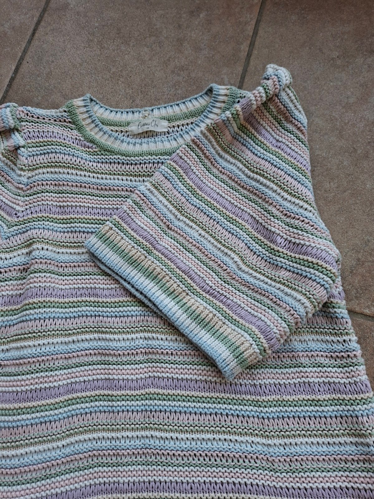 Gestreepte trui van Cotton Club, maat S, Kleding | Dames, Meerkleurig, Ophalen of Verzenden, Zo goed als nieuw, Maat 36 (S)