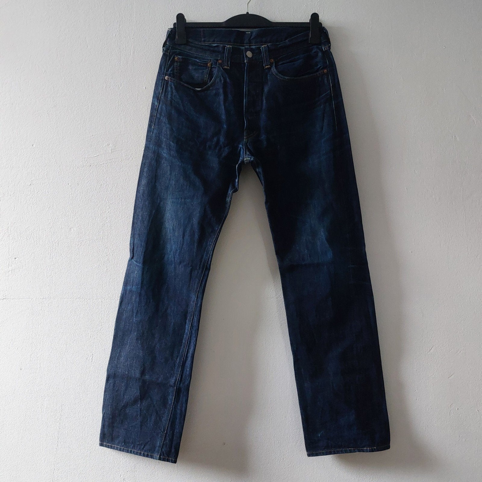 Levis Vintage Clothing '47 501XX USA White Oak Cone jeans 34, Levi's, Blauw, Ophalen of Verzenden, W33 - W34 (confectie 48/50)