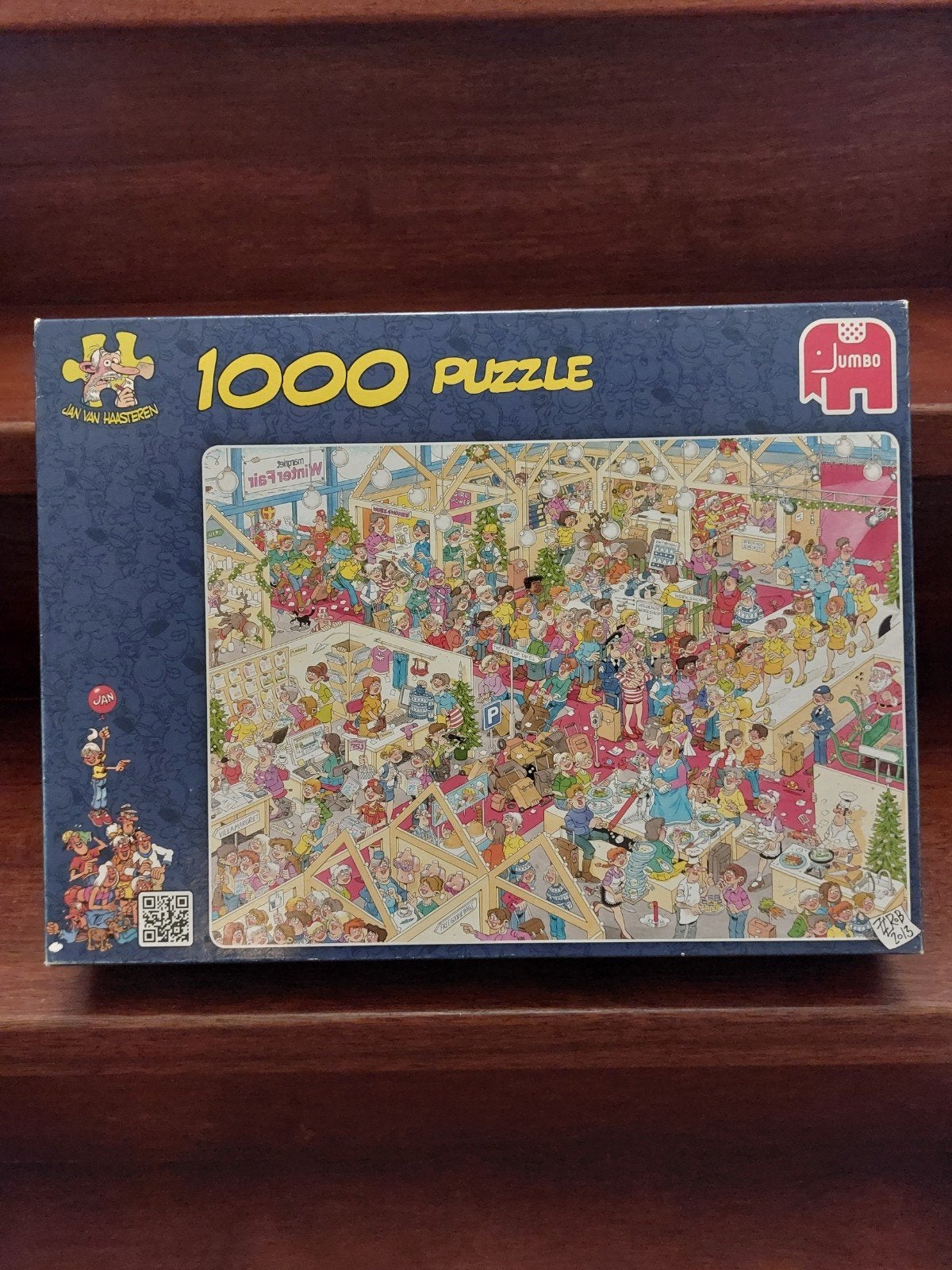 Jan van Haasteren 1000 stukjes puzzel, Ophalen of Verzenden, 500 t/m 1500 stukjes, Gebruikt, Legpuzzel