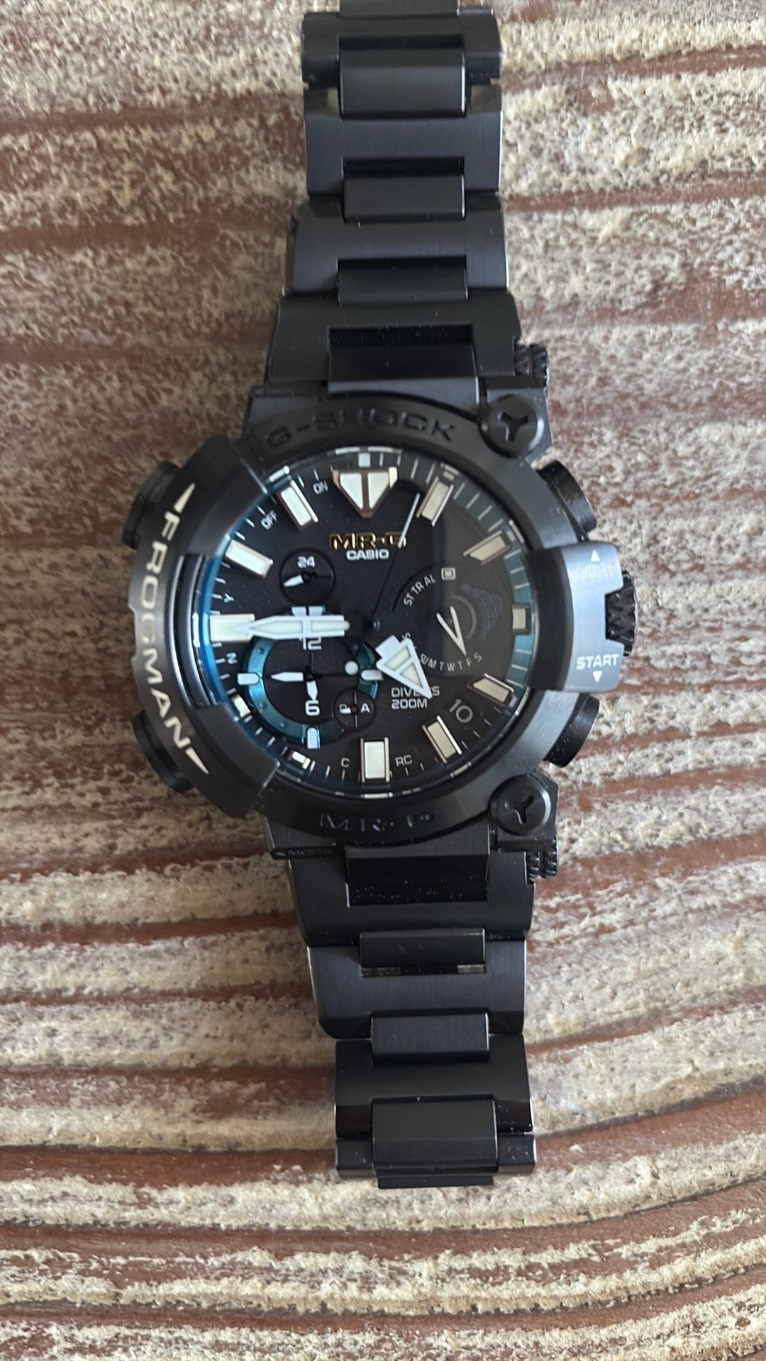 Te koop MRG BF1000R FROGMAN CASIO, Sieraden, Tassen en Uiterlijk, Horloges | Heren, Ophalen of Verzenden, Zo goed als nieuw, Kunststof