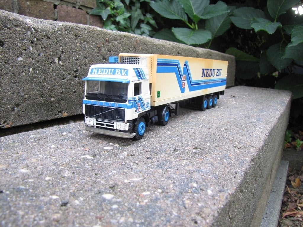 Tekno Volvo F12 Globetrotter Nedu B.V. Vlaardingen., Ophalen of Verzenden, Nieuw, Bus of Vrachtwagen, Tekno