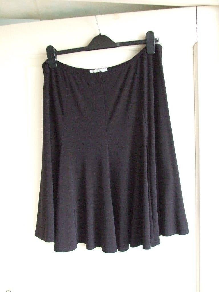 Joseph Ribkoff zwarte gerende rok maat 46, Zwart, Maat 46/48 (XL) of groter, Joseph Ribkoff, Nieuw
