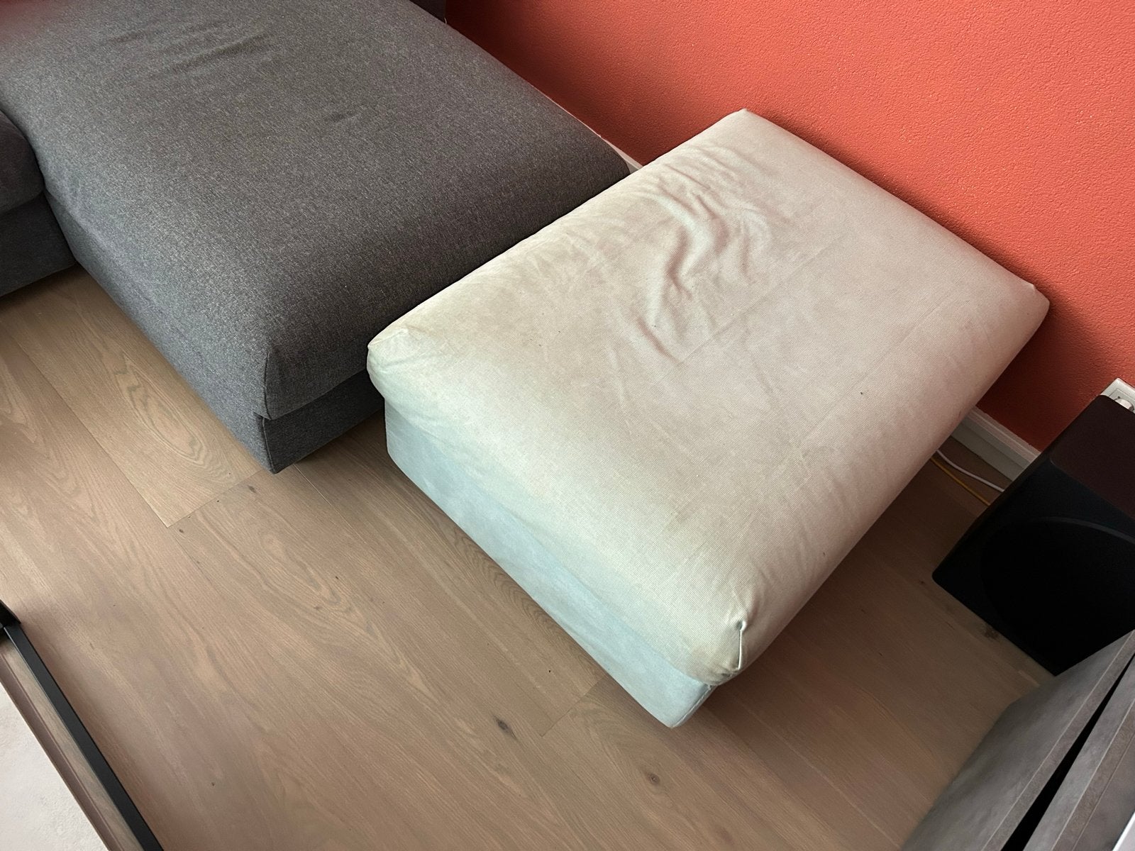 IKEA VIMLE Voetenbank met Opbergruimte, Ophalen, 50 tot 75 cm, Zo goed als nieuw, 75 tot 100 cm