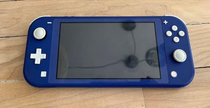 Nintendo Switch Lite (128GB) - Blauw, Ophalen of Verzenden, Overige kleuren, Zo goed als nieuw