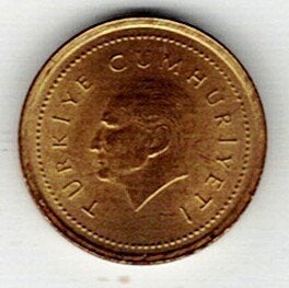 26-1291 Turkije 5000 lire 1995, Ophalen of Verzenden, Midden-Oosten, Losse munt