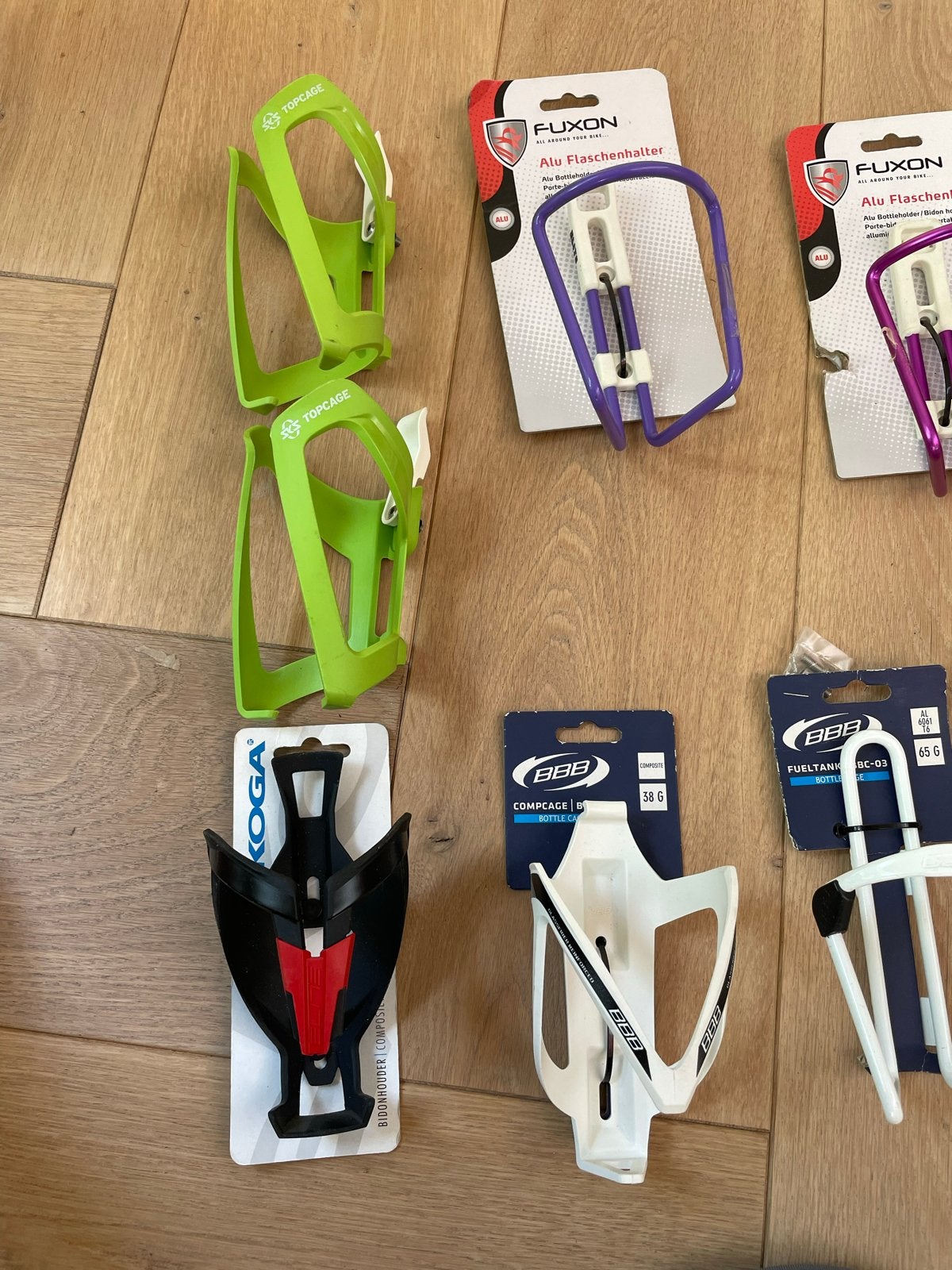 Diverse nieuwe bidonhouders voor fietsen, Ophalen of Verzenden, Nieuw