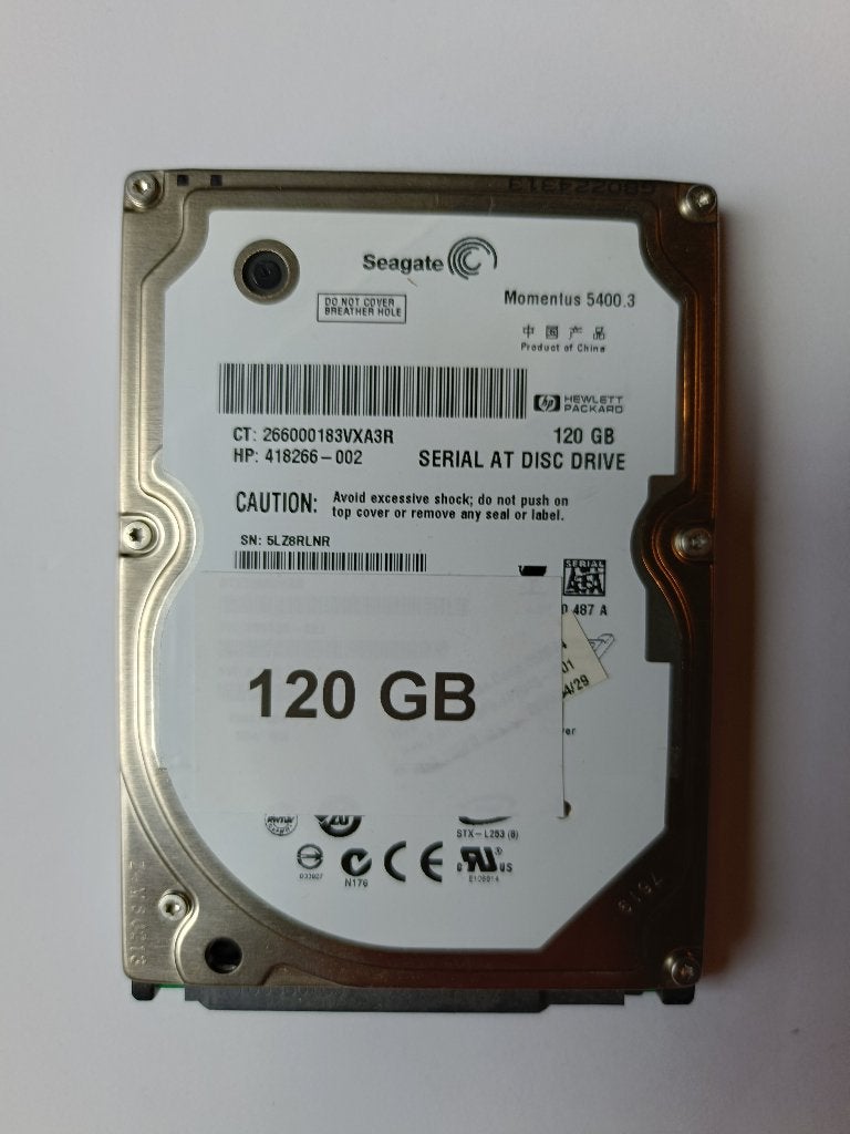 Diverse A merken 120GB 2,5" HDD, Computers en Software, Intern, Seagate, Toshiba, HGST, Western Digital, Verzenden, Seagate