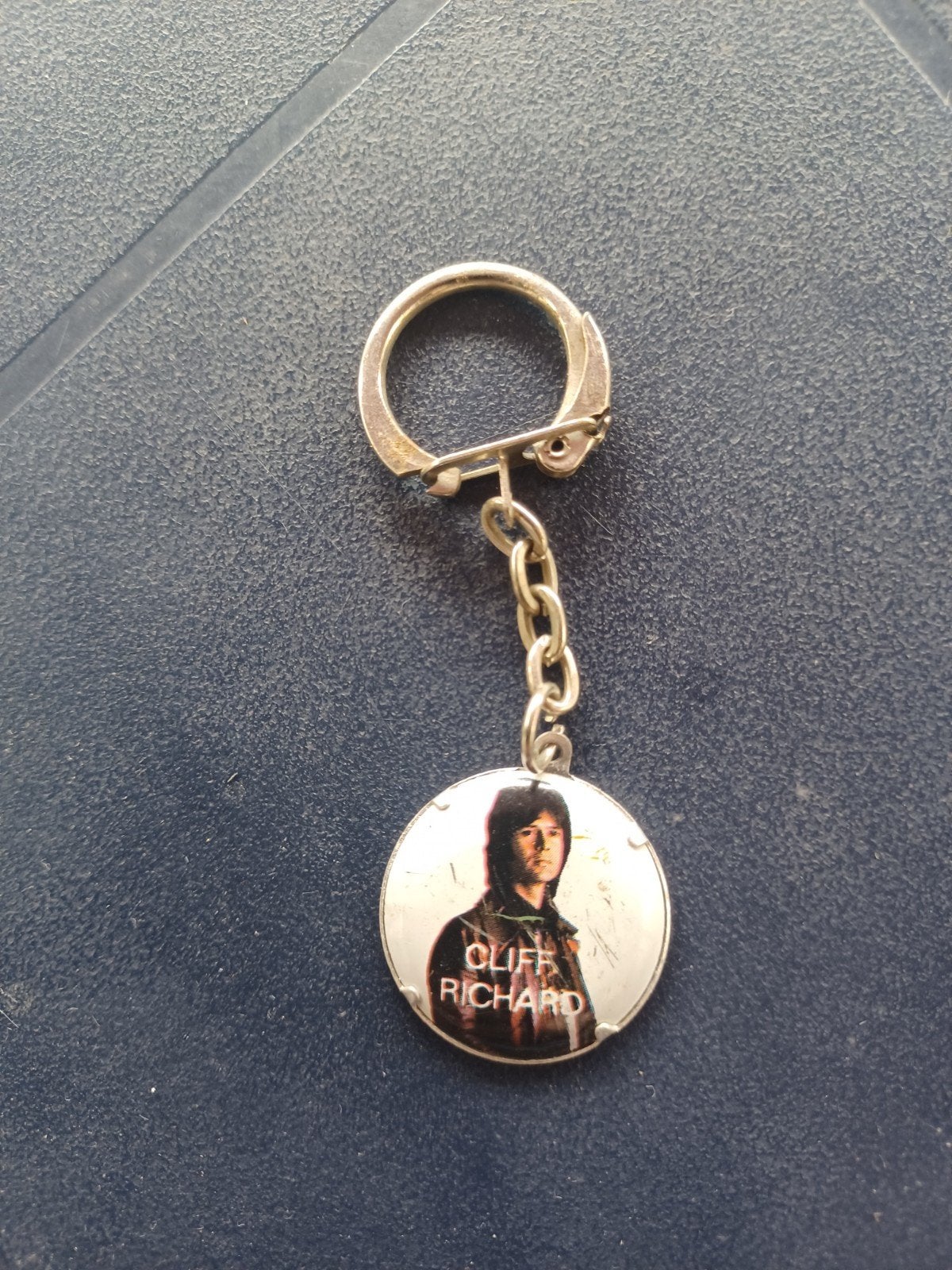 Sleutelhanger Cliff Richard, Verzamelen, Ophalen of Verzenden, Gebruikt