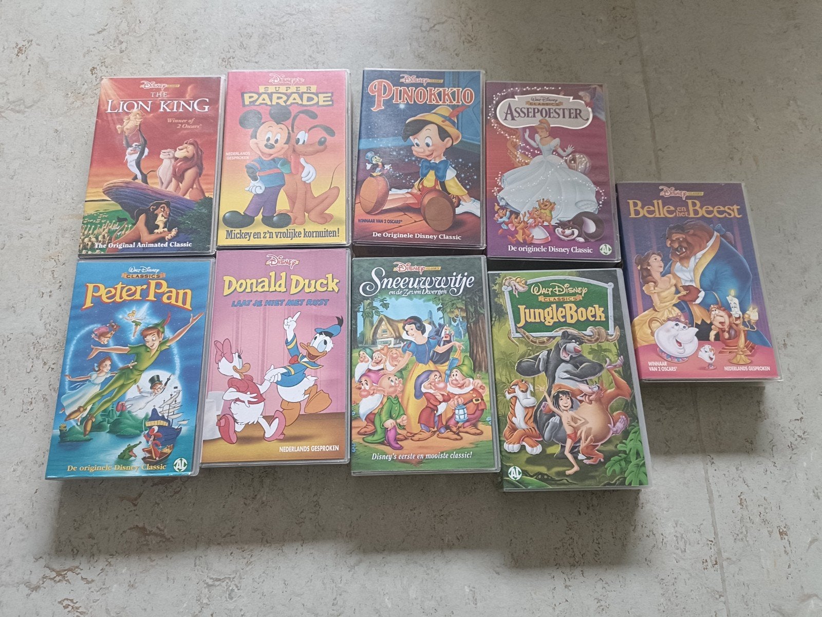Disney videobanden, Alle leeftijden, Ophalen of Verzenden, Gebruikt