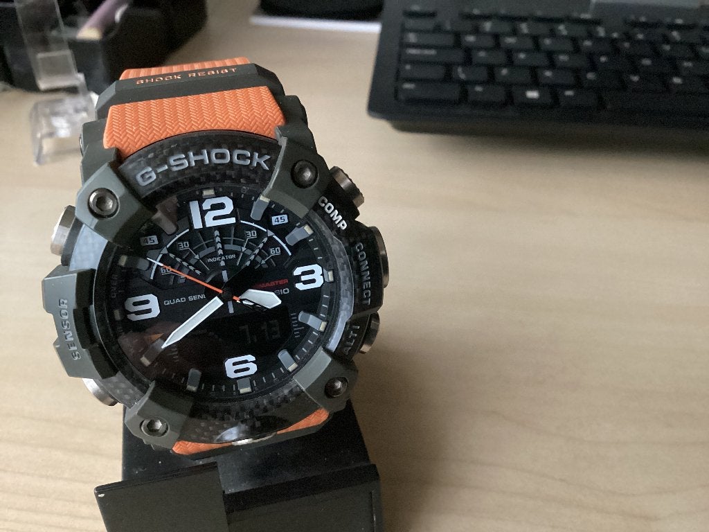 G-shock Horloge Mudmaster GG-B100-1AGER, Casio, Staal, Polshorloge, Kunststof