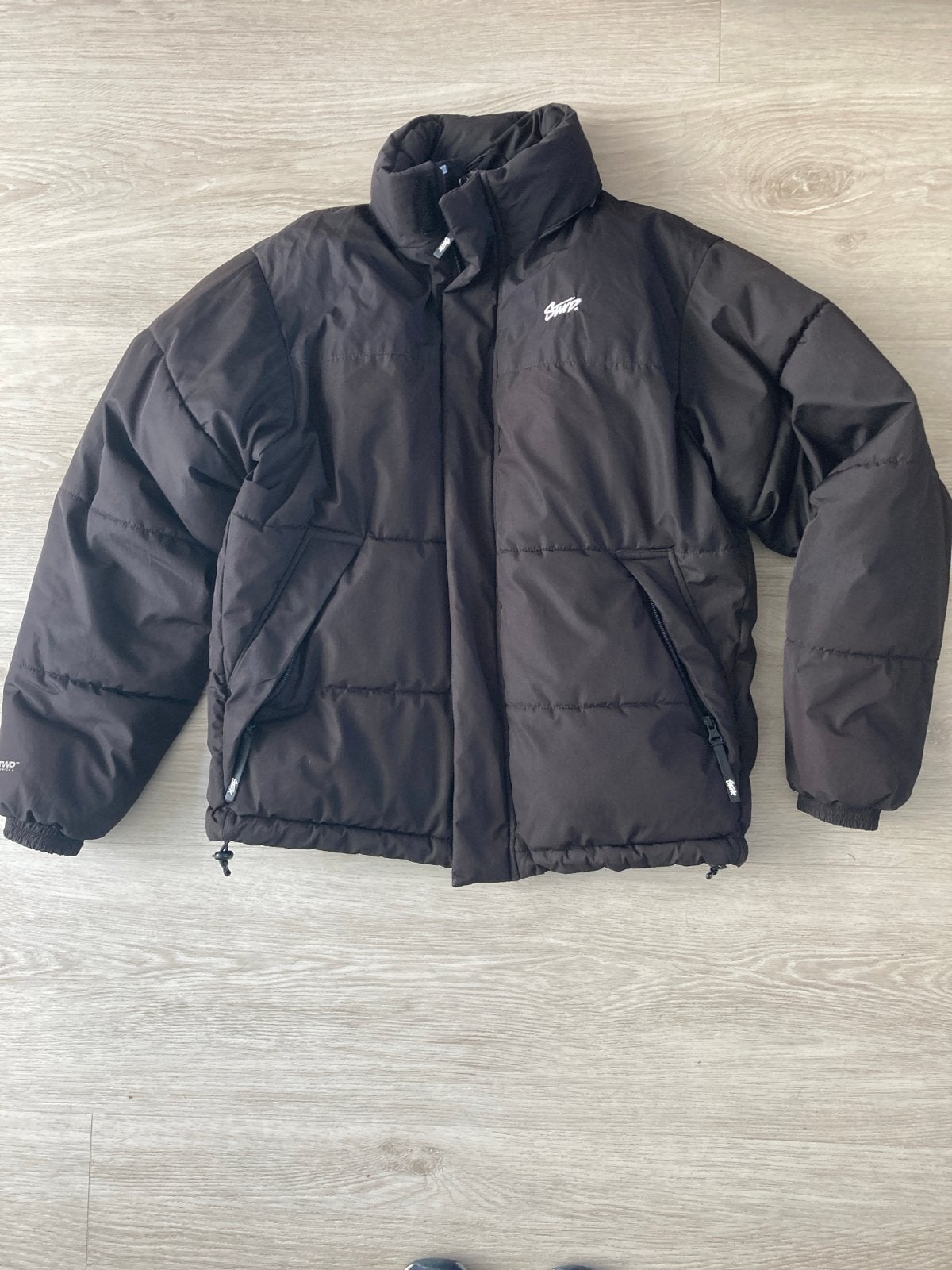 STWD Pull & Bear Puffer Jacket Zwart, Ophalen of Verzenden, Zo goed als nieuw, Maat 46 (S) of kleiner, Zwart