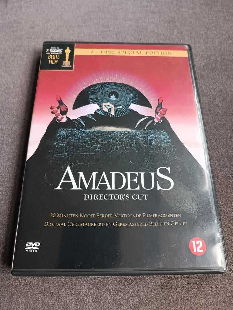 Amadeus - dvd, Vanaf 12 jaar, Ophalen of Verzenden, Zo goed als nieuw