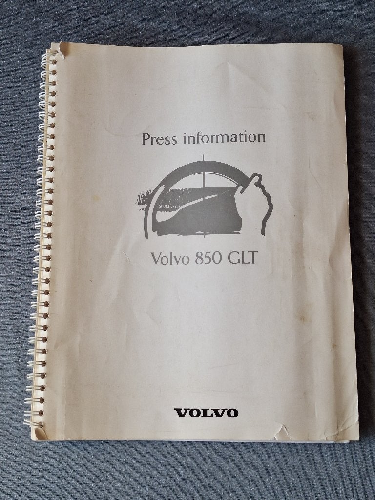 Persinformatie VOLVO 850 GLT - 19921 NL, Verzenden, Gelezen, Volvo