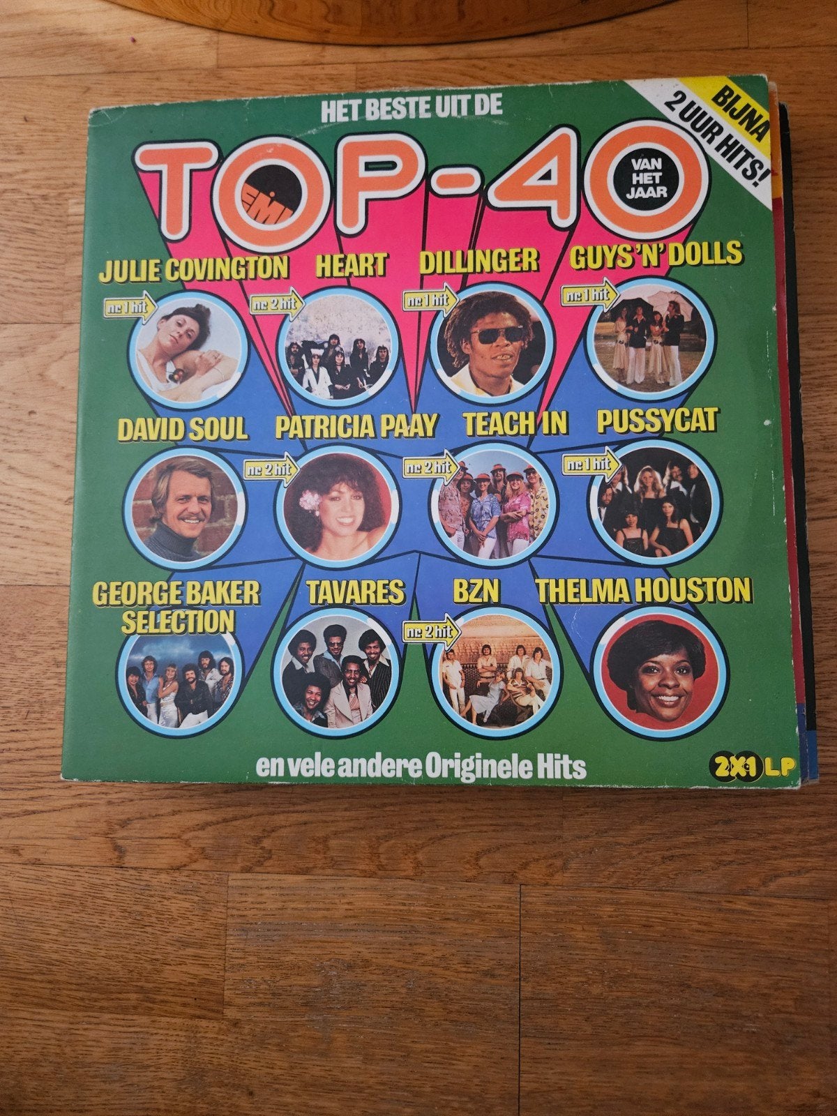 Top 40 LP's - 8 stuks, diverse jaren, LP, Gebruikt, Pop, Ophalen of Verzenden