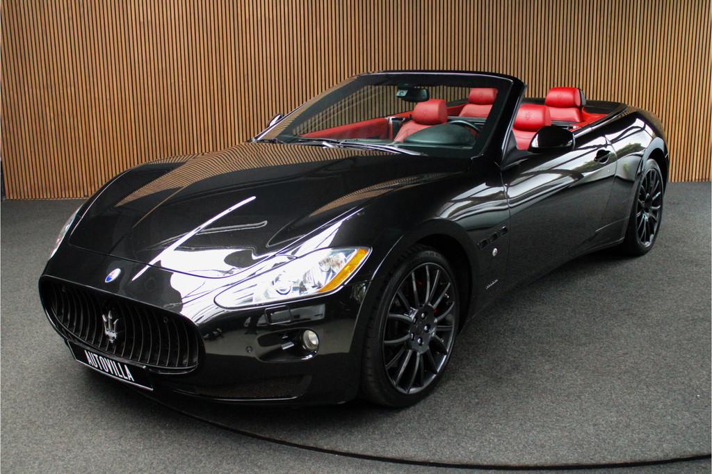 Maserati GranCabrio 4.7 Navi Leer Bose Stoelverwarming Black, Automaat, Achterwielaandrijving, Gebruikt, 8 cilinders