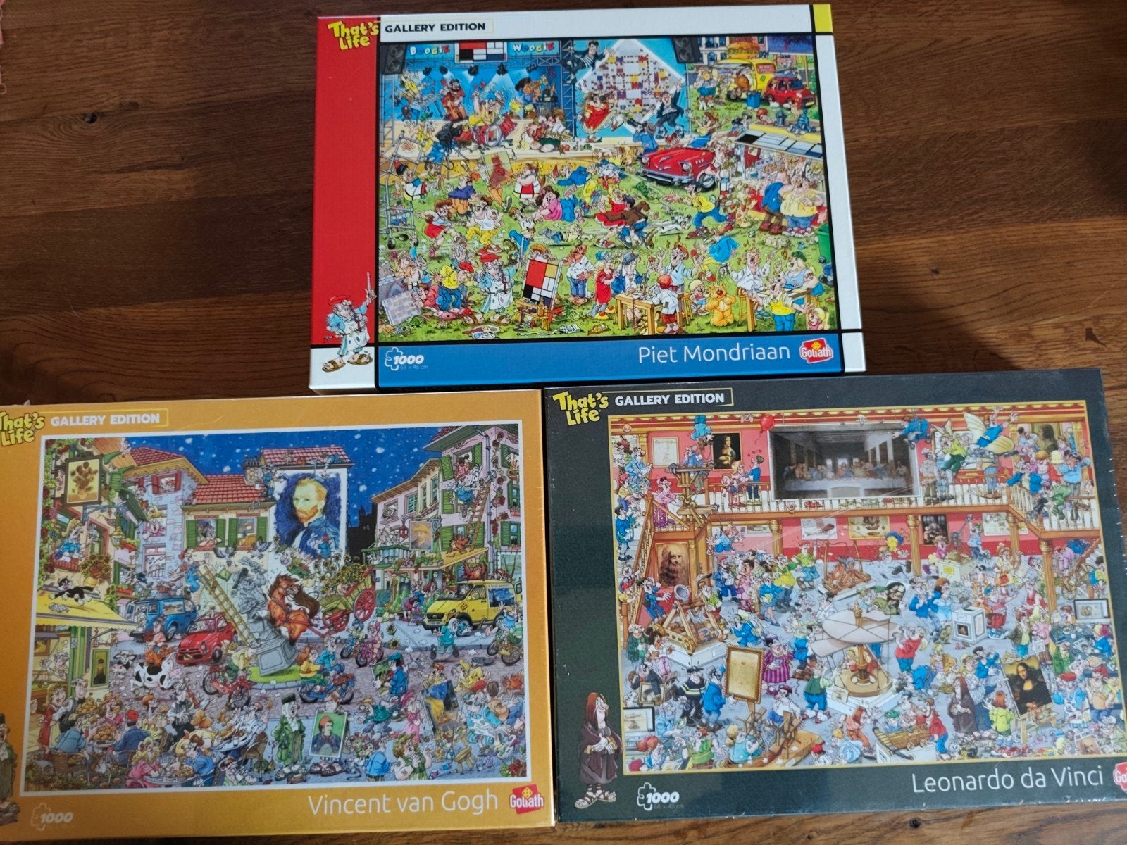 That's life puzzels, Ophalen, 500 t/m 1500 stukjes, Nieuw