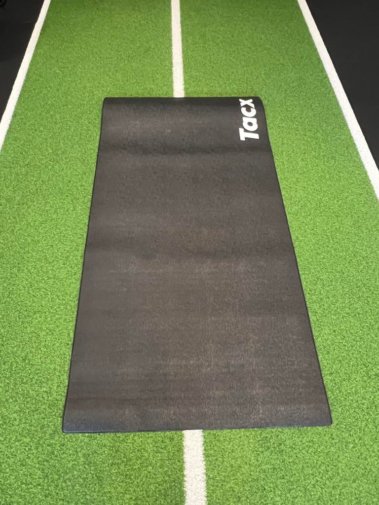 Tacx fiets mat - Zo goed als nieuw, Ophalen, Overige typen, Zo goed als nieuw, Rubber