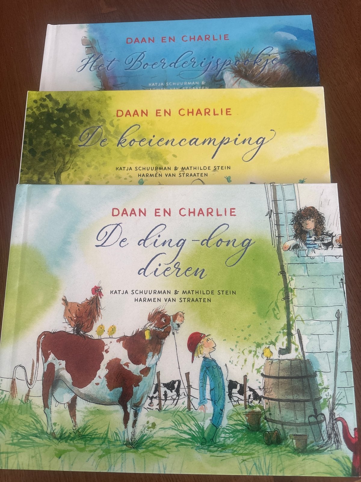3 leuke kinderboeken: Daan en Charlie, Ophalen of Verzenden, Gelezen, Fictie algemeen