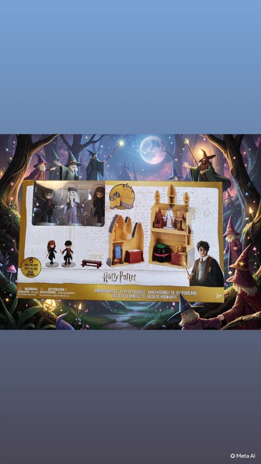 Harry Potter Mini Zweinstein Speelset Bundel - Nieuw, Ophalen of Verzenden, Nieuw