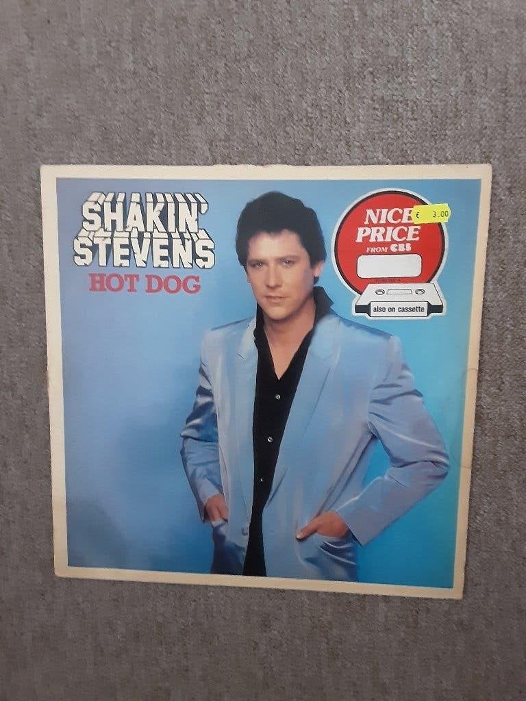 vinyl lp Shakin Stevens hot dog, Cd's en Dvd's, Vinyl | Rock, LP, Gebruikt, Originele persing, Ophalen of Verzenden