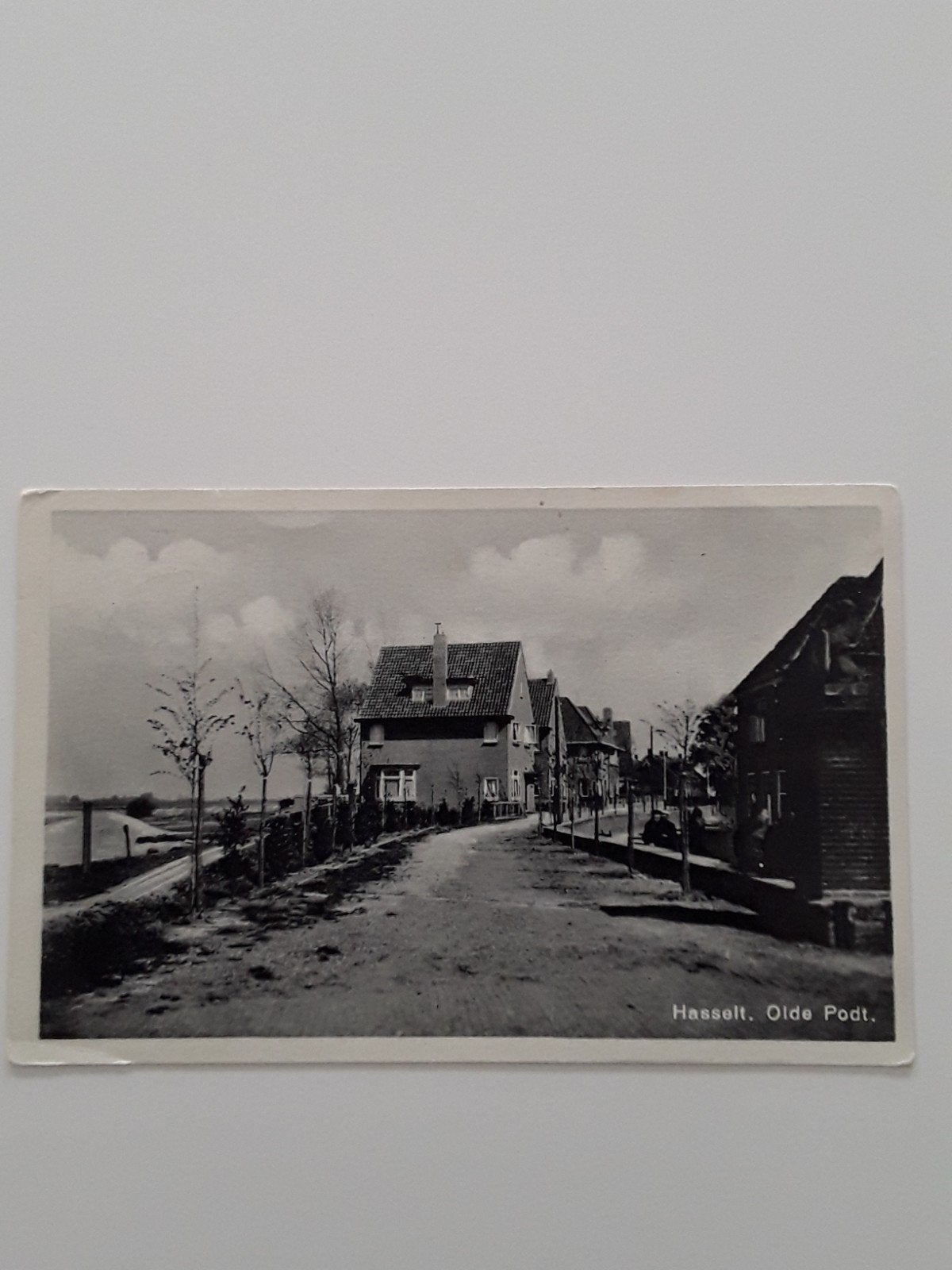 Hasselt, Verzamelen, Ophalen of Verzenden, 1940 tot 1960, Gelopen, Overijssel