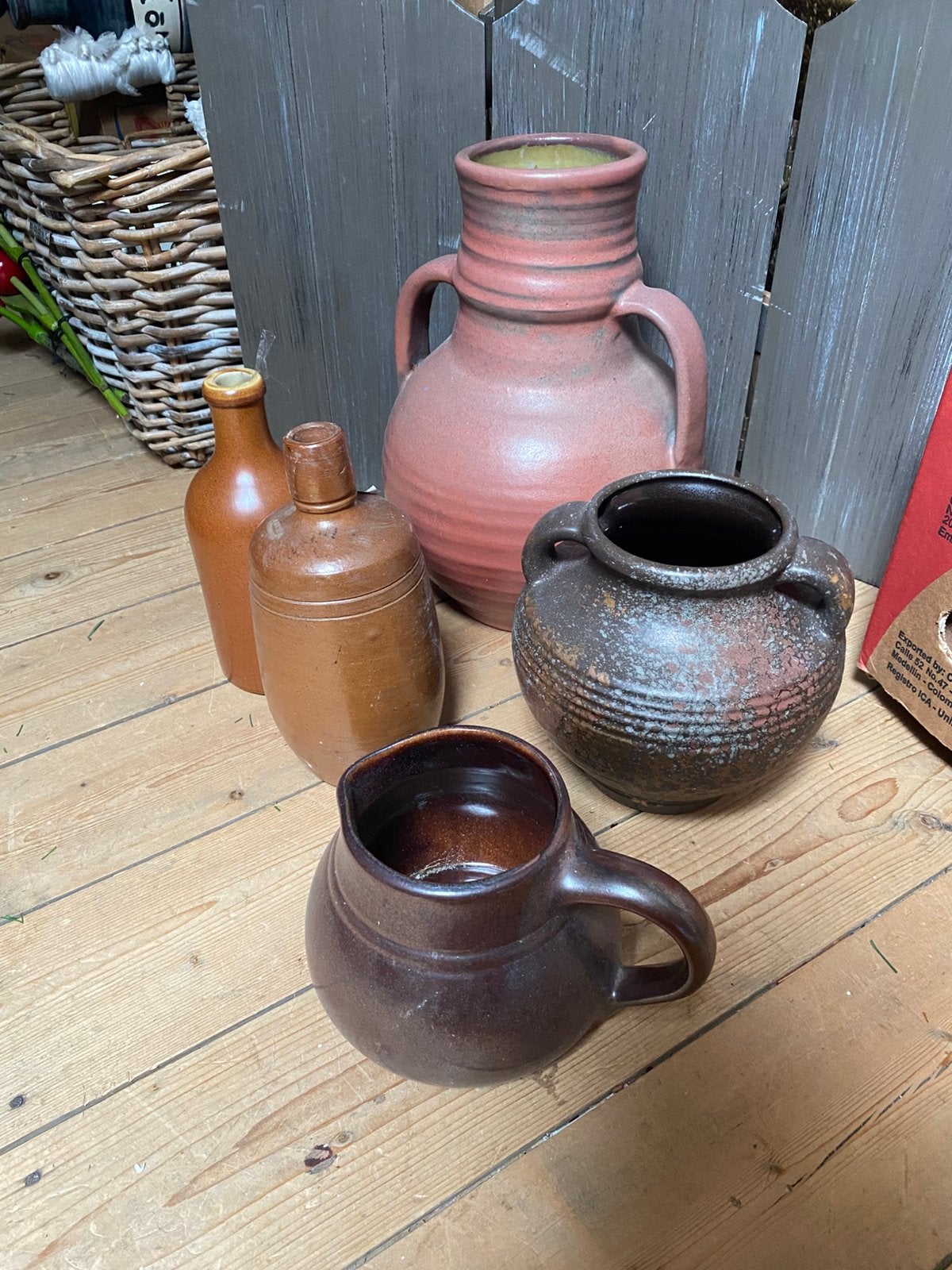 Kruiken, Huis en Inrichting, Woonaccessoires | Vazen, Overige kleuren, Ophalen of Verzenden, Minder dan 50 cm, Glas