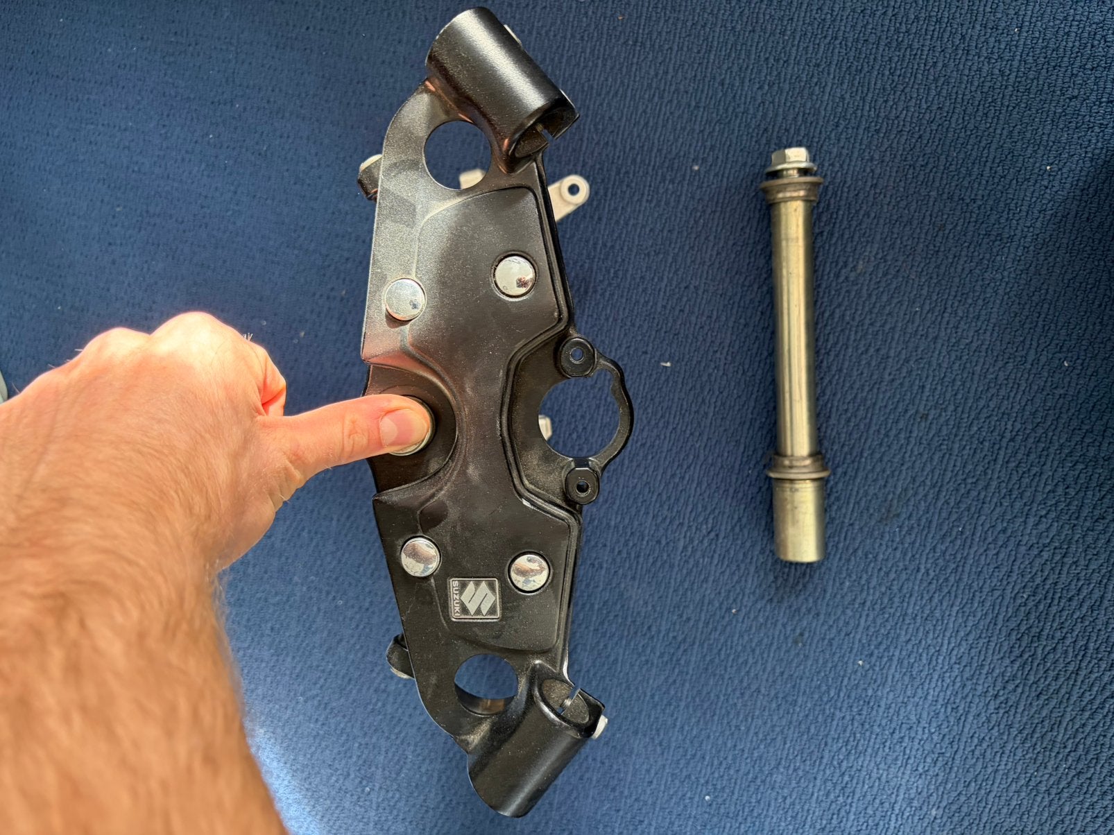 Suzuki hayabusa kroonplaten, Ophalen of Verzenden